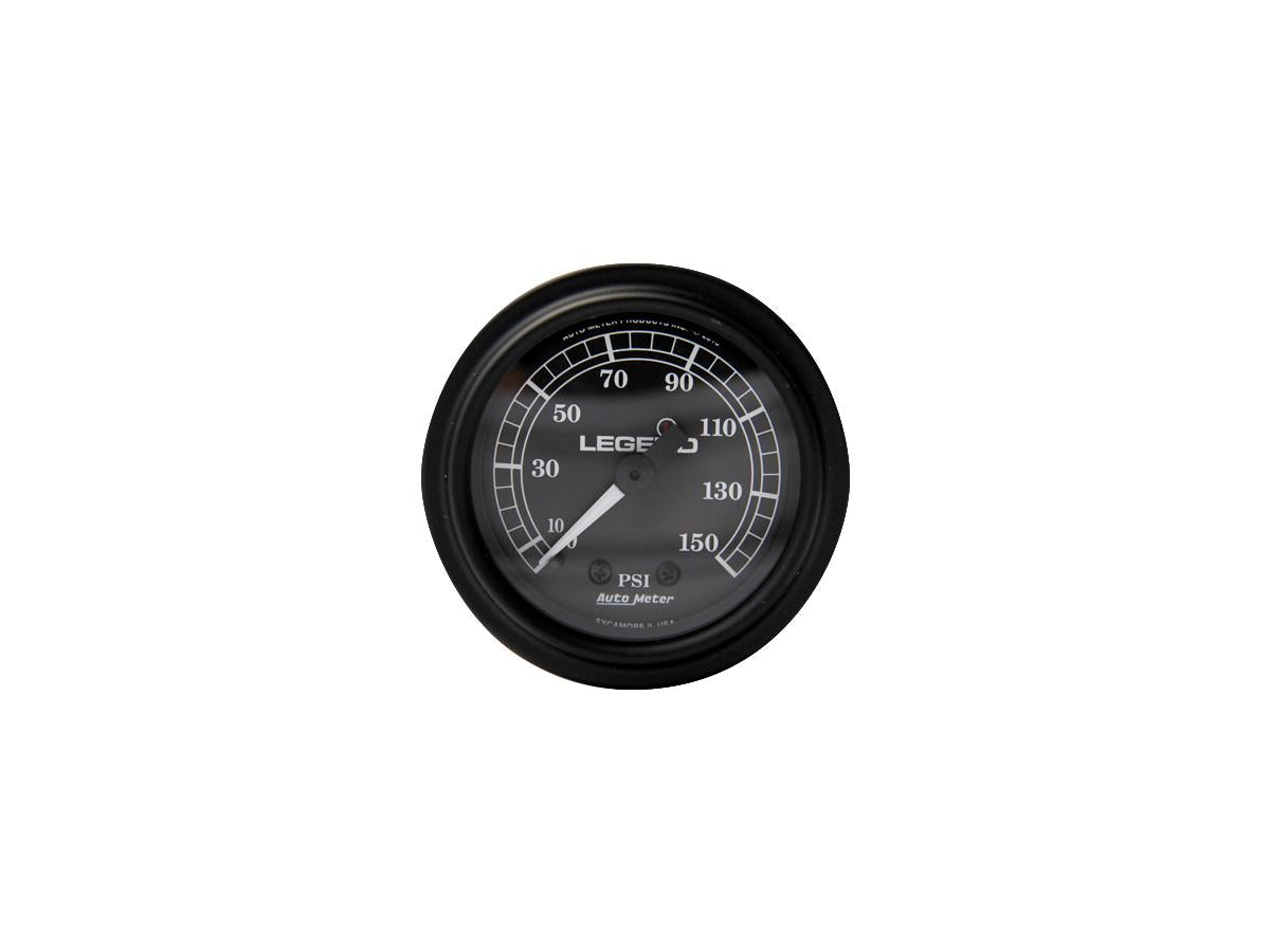 Legend Air Legend Air Fairing Mounted Psi Gauge, Black Face Air Pressure Gauge Black Face Legend Air Default Title