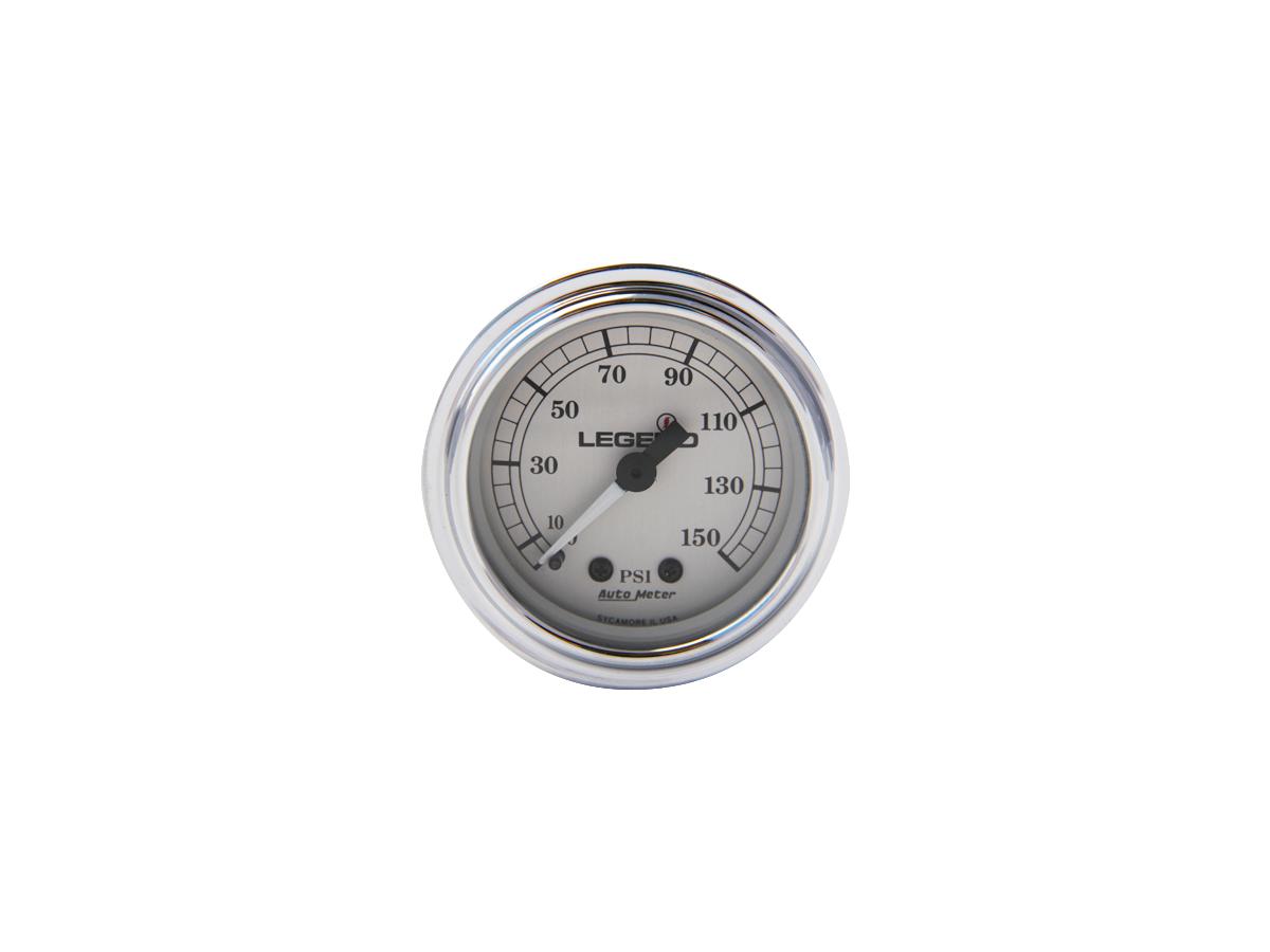 Legend Air Legend Air Fairing Mounted Psi Gauge, White Face Air Pressure Gauge White Face Legend Air Default Title