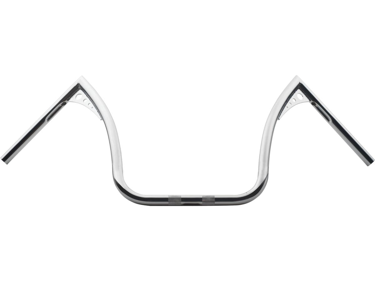 Santee 15 Bonanza Ii Wide Handlebar Dimpled 3 Hole Chrome 1" Throttle Cables Santee Default Title