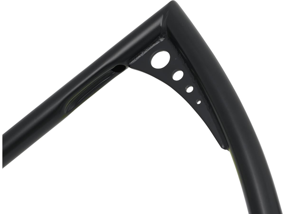Santee 13 Bonanza Ii Wide Handlebar Dimpled 3 Hole Black Powder Coated 1" Throttle Cables Santee