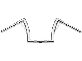Santee 12 Bonanza Fat Handlebar Non Dimpled 3 Hole Chrome 1 1/4" Throttle By Wire Throttle Cables Santee Default Title