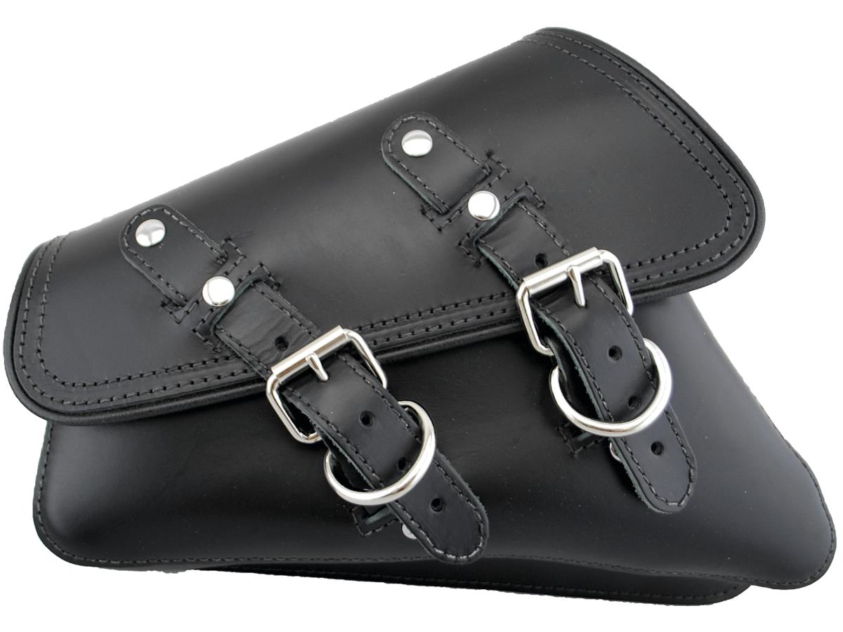 La Rosa Design Solo Swing Arm Saddle Bag Black Left La Rosa Design Default Title