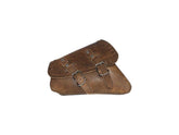 La Rosa Design Solo Swing Arm Saddle Bag Rustic Brown Left La Rosa Design Default Title