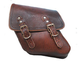 La Rosa Design Solo Saddle Bag Strut Mount Rustic Brown Left La Rosa Design Default Title