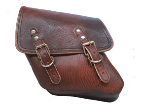 La Rosa Design Solo Saddle Bag Strut Mount Rustic Brown Left La Rosa Design Default Title