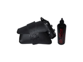 La Rosa Design Solo Swingarm Saddle Bag With Bottle Black Left La Rosa Design Default Title