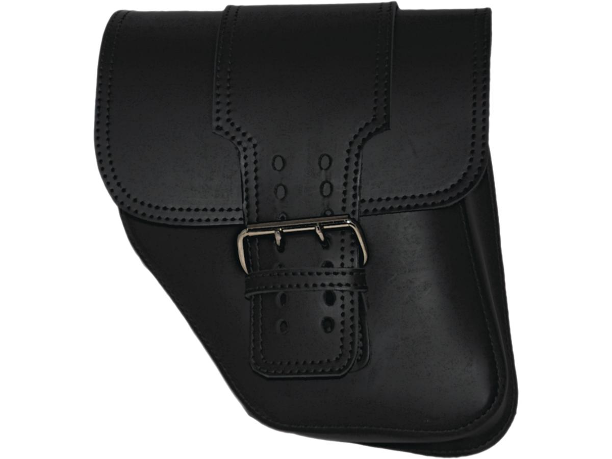 La Rosa Design Solo Wide Strap Swingarm Bag Black Left La Rosa Design Default Title