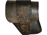 La Rosa Design Solo Wide Strap Swingarm Bag Rustic Brown Left La Rosa Design Default Title