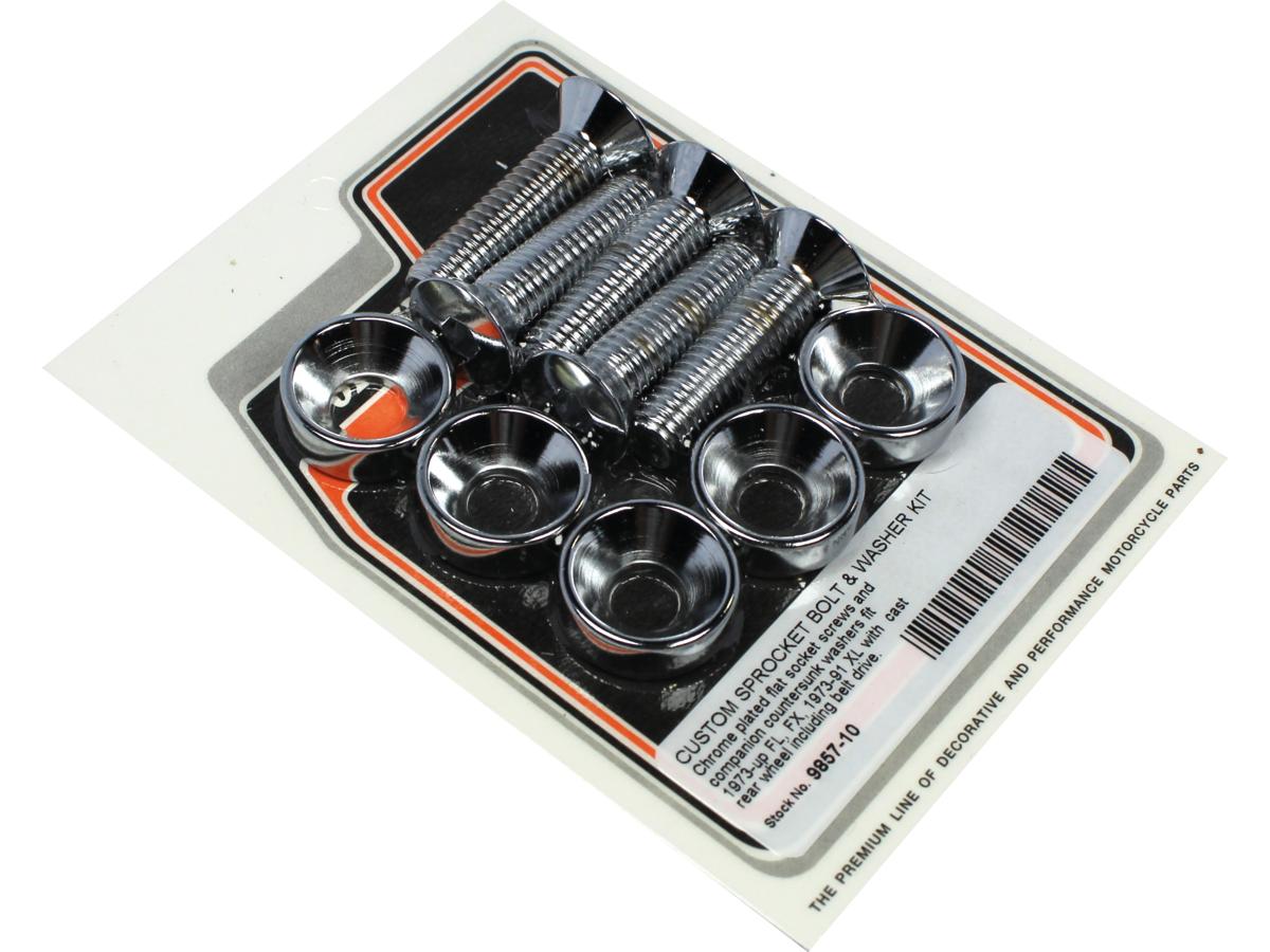 Colony Chrome Plated Rear Sprocket Hardware Kits Rear Colony Default Title