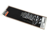 Colony Chrome Plated Rear Sprocket Hardware Kits Including 5 Locknuts Front Colony Default Title