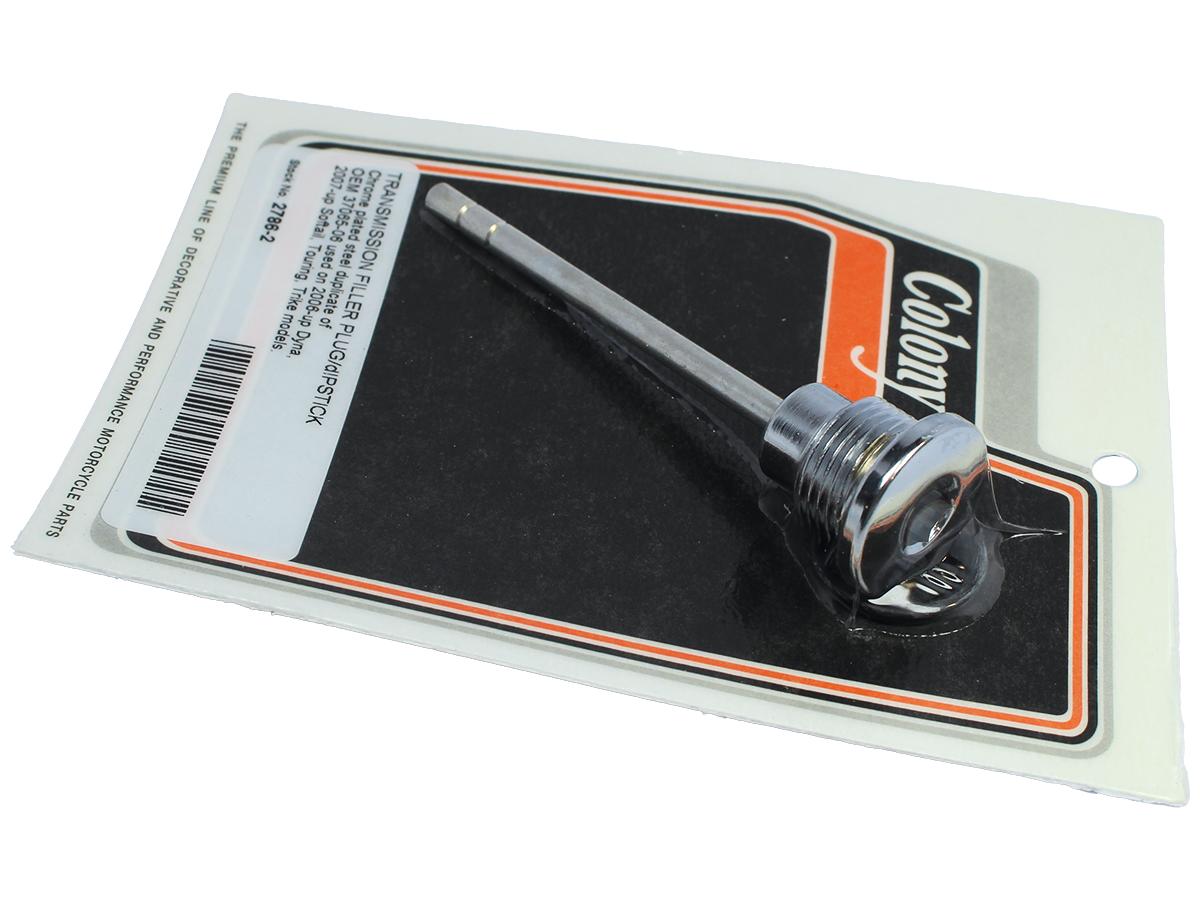 Colony Oe Reproduction Transmission Filler Plug With Dipstick Chrome Colony Default Title