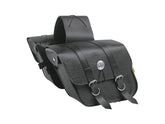 Willie &Amp; Max Compact Slant Throw Over Saddlebags Black Willie &Amp; Max Default Title