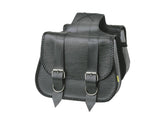 Willie &Amp; Max Braided Straight Throw Over Saddlebags For Touring Models, 14 1⁄2" X 12" X 5 1/2" Black Willie &Amp; Max Default Title