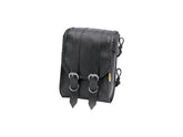 Willie &Amp; Max Braided Sissy Bar Bag Black Willie &Amp; Max Default Title