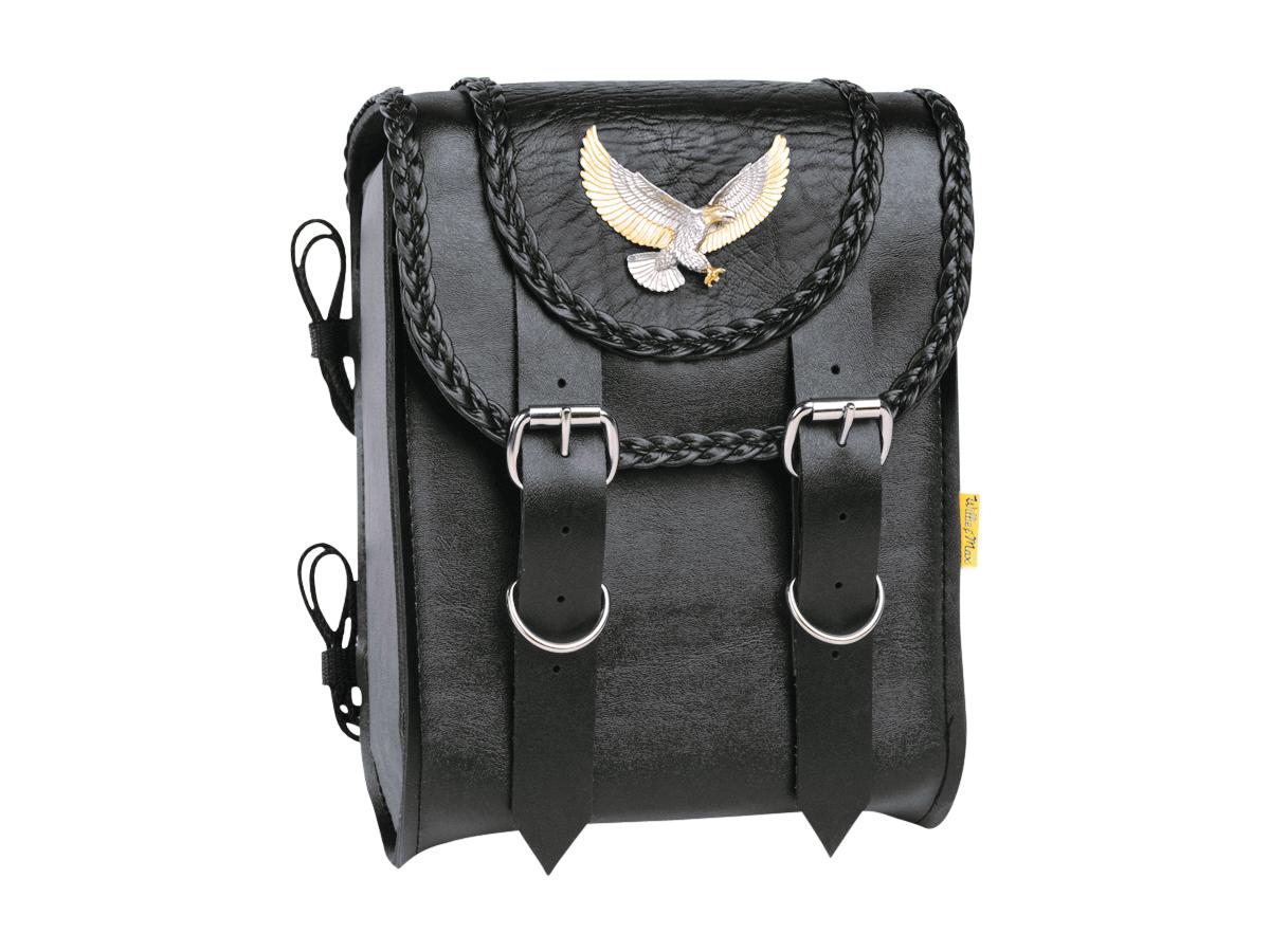 Willie &Amp; Max Black Magic Sissy Bar Bag Black Willie &Amp; Max Default Title