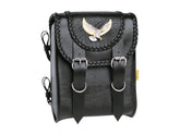 Willie &Amp; Max Black Magic Sissy Bar Bag Black Willie &Amp; Max Default Title