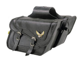 Willie &Amp; Max Black Magic Slant Throw Over Saddlebags Fleetside, 16" X 11" X 6 1/2" Black Willie &Amp; Max Default Title
