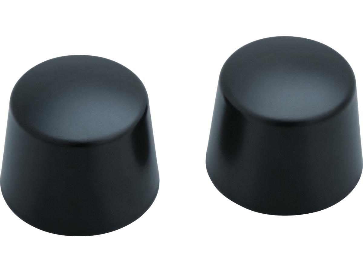 Kuryakyn Front Axle Cap Black Satin Kuryakyn Default Title