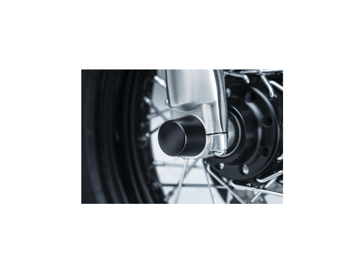 Kuryakyn Front Axle Cap Black Satin Kuryakyn
