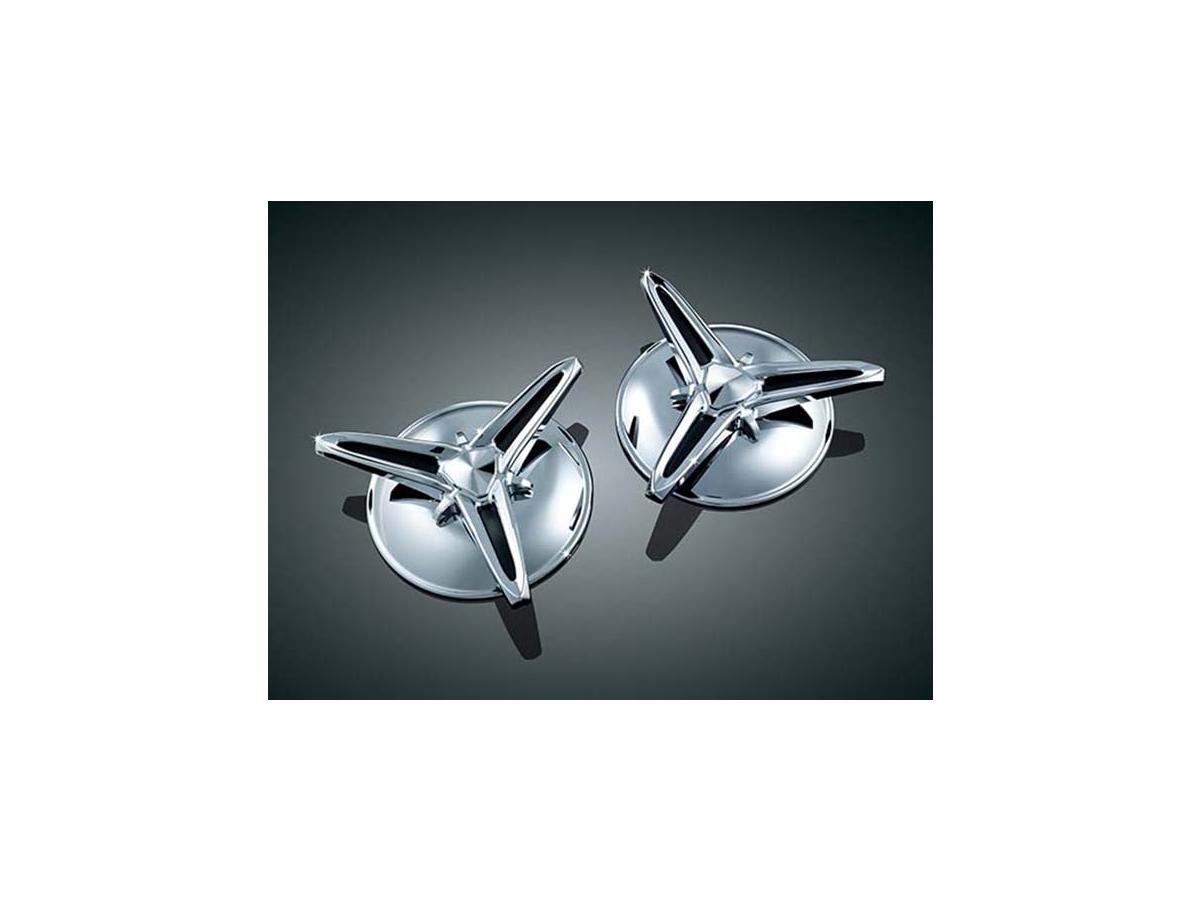 Kuryakyn Knock Off Wheel Center Cap Chrome Kuryakyn Default Title