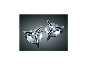Kuryakyn Knock Off Wheel Center Cap Chrome Kuryakyn Default Title