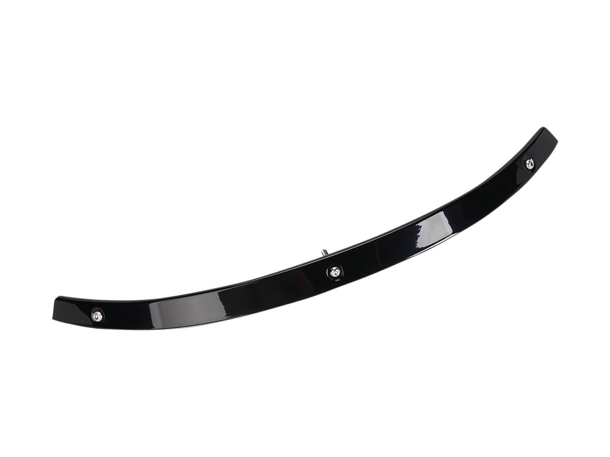 Kuryakyn Smooth Windshield Trim Black Gloss Smooth Kuryakyn Default Title