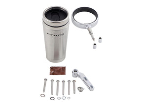 Kuryakyn Stainless Mug Drink Holder For Perch Mount Stainless Mug Drink Holder Kuryakyn