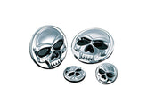 Kuryakyn Zombie Medallions Chrome Kuryakyn Default Title