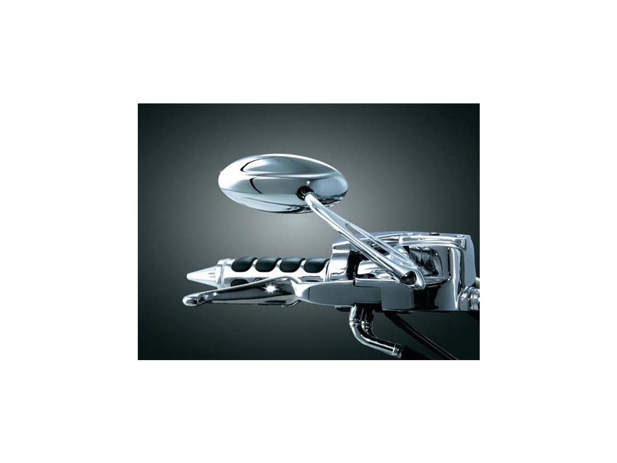 Kuryakyn Trident Mirror Convex Lens, 9" Stem Chrome Kuryakyn Default Title