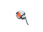 Kuryakyn Silver Bullet Led Turn Signal With 3/8in. 16 Hollow Mounting Kit Silver Red Led Kuryakyn Default Title