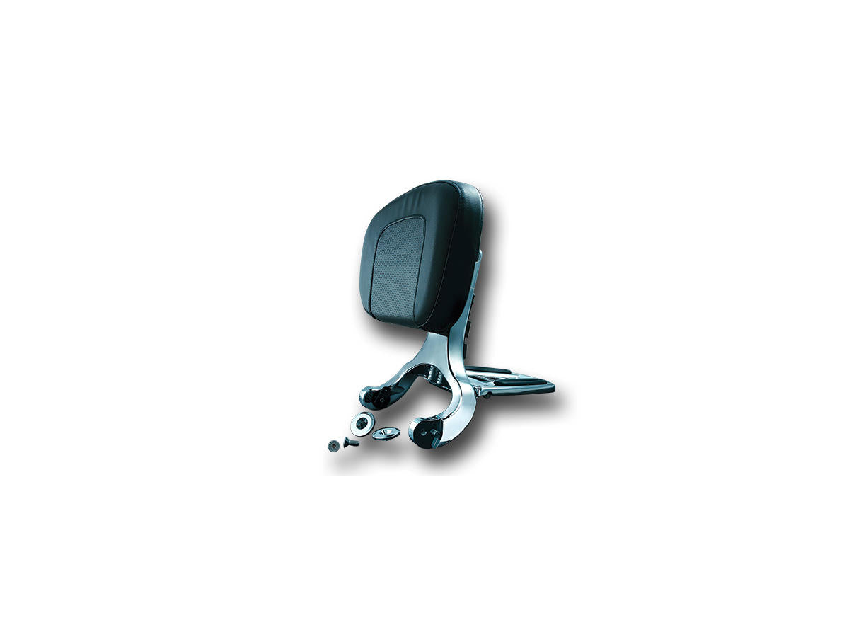 Kuryakyn Multi Purpose Driver Or Passenger Backrest Chrome Kuryakyn Default Title
