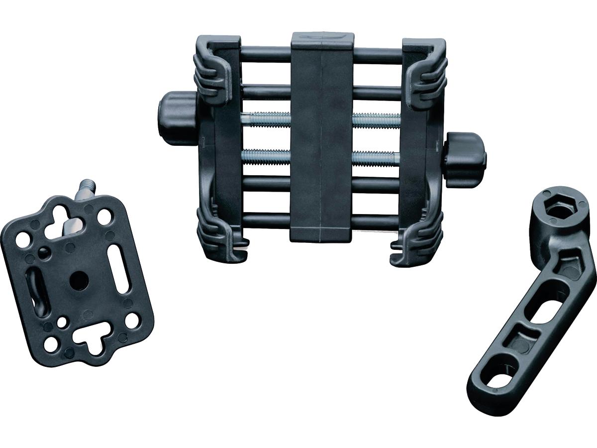 Kuryakyn Tech Connect Kit For Perch Mount With Large Cradle And Black Mounting Bracket Tech Connect Kit For Perch Mount With Large Cradle Kuryakyn