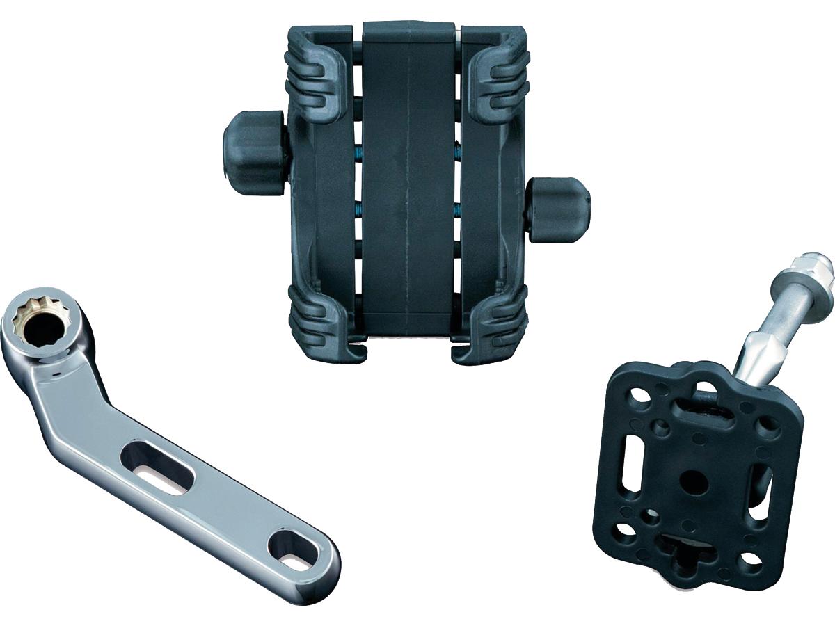 Kuryakyn Tech Connect Kit For Perch Mount With Standard Cradle Tech Connect Kit For Perch Mount With Standard Cradle And Black Mounting Bracket Kuryakyn