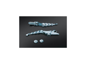 Kuryakyn Zombie Hand Control Levers Chrome Hydraulic Clutch Kuryakyn
