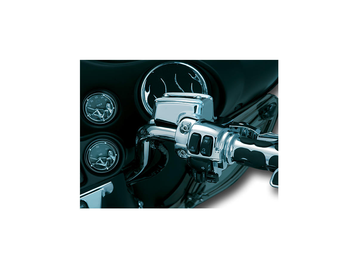 Kuryakyn Brake And Clutch Control Dress Up Kit Chrome Dual Disc Kuryakyn