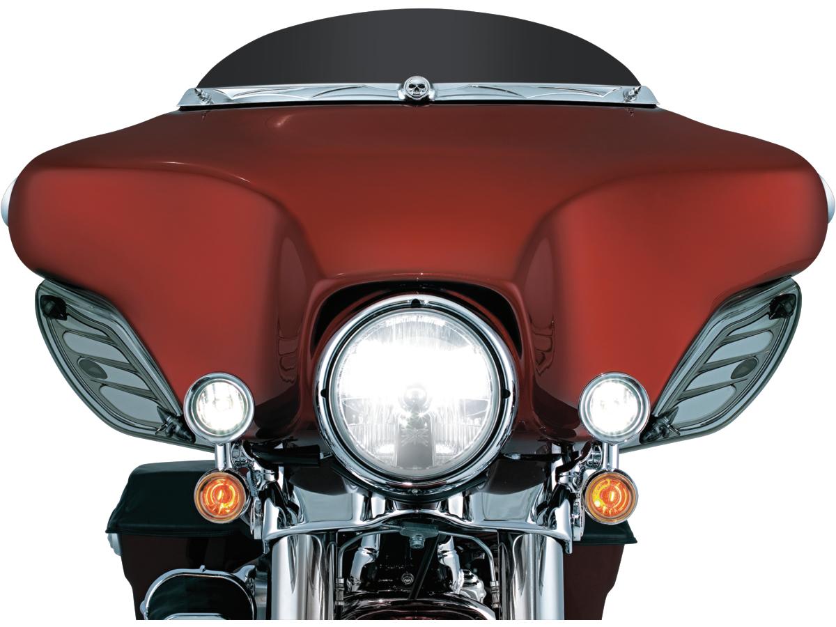 Kuryakyn Airmaster Windshield Height: 5" Dark Smoke Kuryakyn