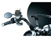 Kuryakyn Tech Connect Kit For Perch Mount With Standard Cradle Holds Devices Measuring 1 5/8" To 3 5/8" Wide. Ideal For Iphones And Smartphones Tech Connect Kit For Perch Mount With Standard Cradle And Chrome Mounting Bracket Kuryakyn Default Title