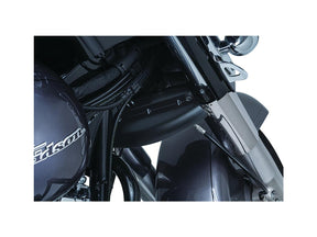 Kuryakyn Lower Triple Tree Wind Deflectors Black Kuryakyn