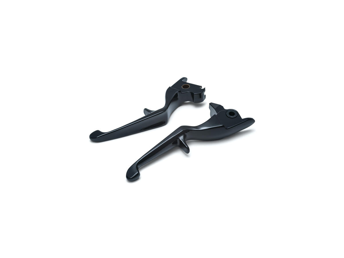 Kuryakyn Trigger Hand Control Levers Gloss Black Hydraulic Clutch Kuryakyn Default Title