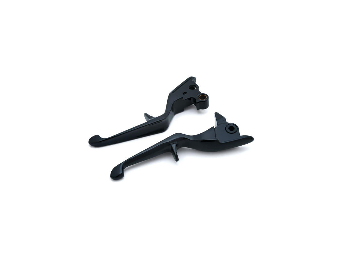 Kuryakyn Trigger Hand Control Levers Gloss Black Cable Clutch Kuryakyn Default Title