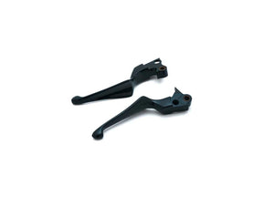 Kuryakyn Boss Blades Hand Control Levers Gloss Black Cable Clutch Kuryakyn Default Title