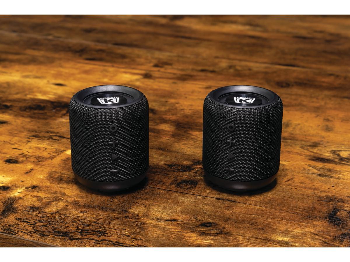 Kuryakyn Sidekix Plus Bluetooth Speaker Black Kuryakyn