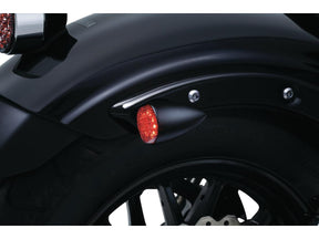 Kuryakyn Torpedo Led Turn Signal/Taillight/Brake Light Black Satin Clear Led Kuryakyn