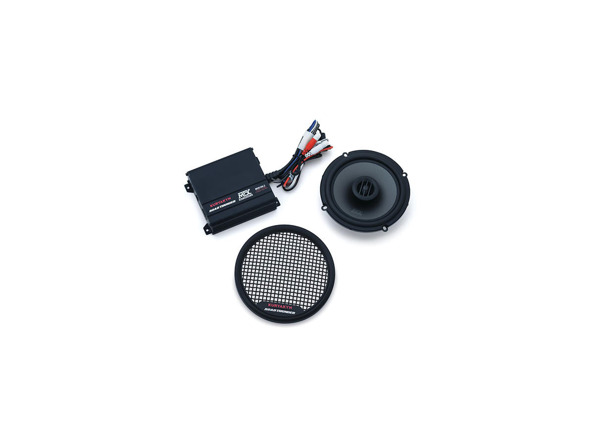 Kuryakyn Road Thunder Fairing Speaker Kit By Mtx, Chrome Kuryakyn Default Title