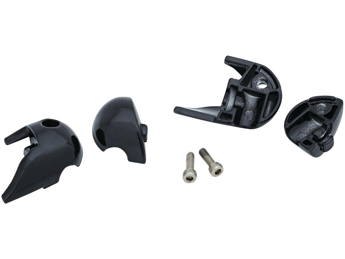 Kuryakyn Atto Rear Turn Signals Adapters For Indian Black Gloss Kuryakyn