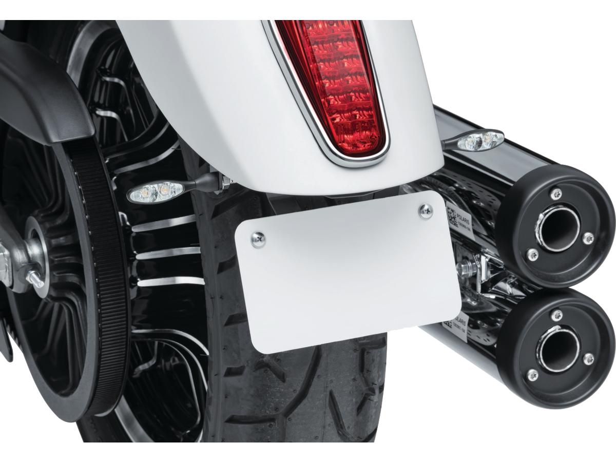 Kuryakyn Custom Rear Turn Signal And License Plate Mount For Scout And Scout Sixty Custom Kuryakyn