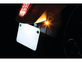Kuryakyn Custom Rear Turn Signal And License Plate Mount For Scout And Scout Sixty Custom Kuryakyn