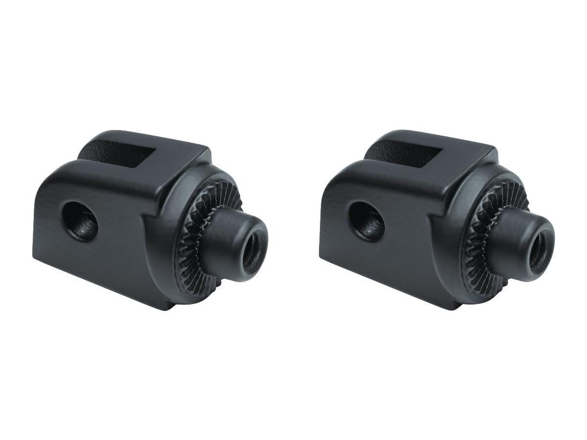 Kuryakyn Splined Peg Adapters Black, Satin Kuryakyn Default Title