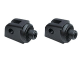 Kuryakyn Splined Peg Adapters Black, Satin Kuryakyn Default Title