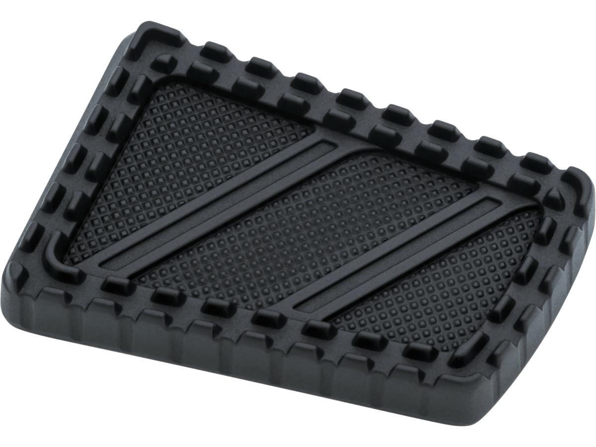 Kuryakyn Riot Brake Pedal Pad Black Brake Pedal Pad Black Satin Kuryakyn Default Title
